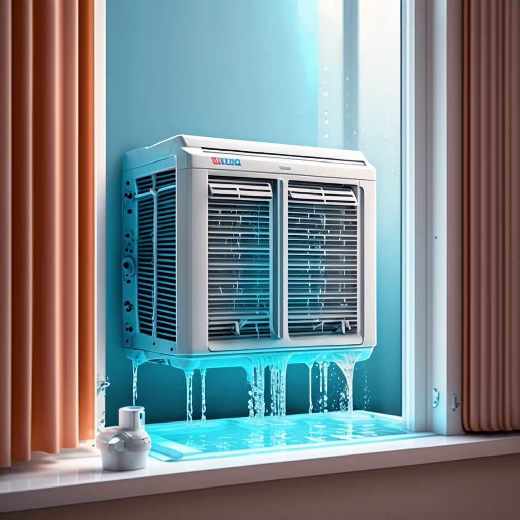 Reasons why your window air conditioner is leaking water